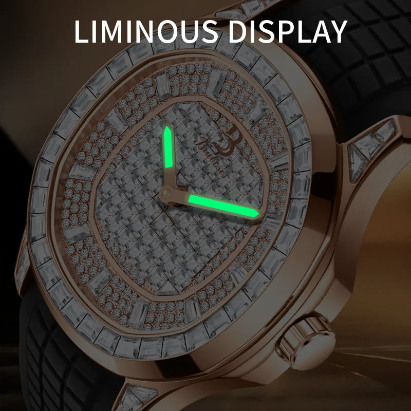 Automatic Mechanical Watch for Men Women BRUBOSES Original 5ATM Waterproof Luxury Business Male Wristwatches Relogio Masculino A