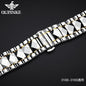 OUPINKE Watch Band Premium Solid Stainless Tungsten Steel Watch Bracelet Straps Wristband 20mm 22mm 24mm