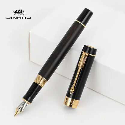 Jinhao 100 Mini Fountain Pen Golden Arrow Clip Luxury Pen M/F/EF Nib Writing ink Pens Stationery Business Office School Supplies