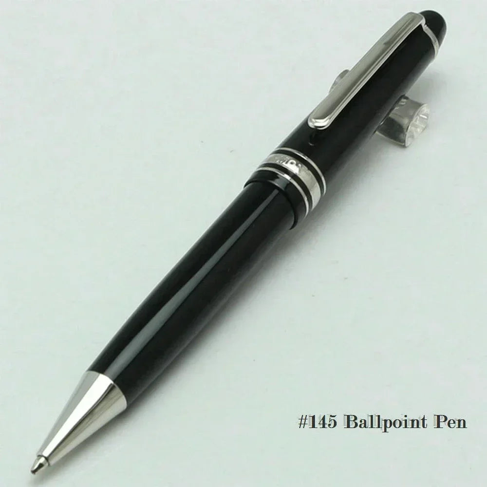 2025 Tata Unique 163/145/162 High Quality MB Ballpoint Pens Resin Writing Stationery School Office Supplies with Serial Number