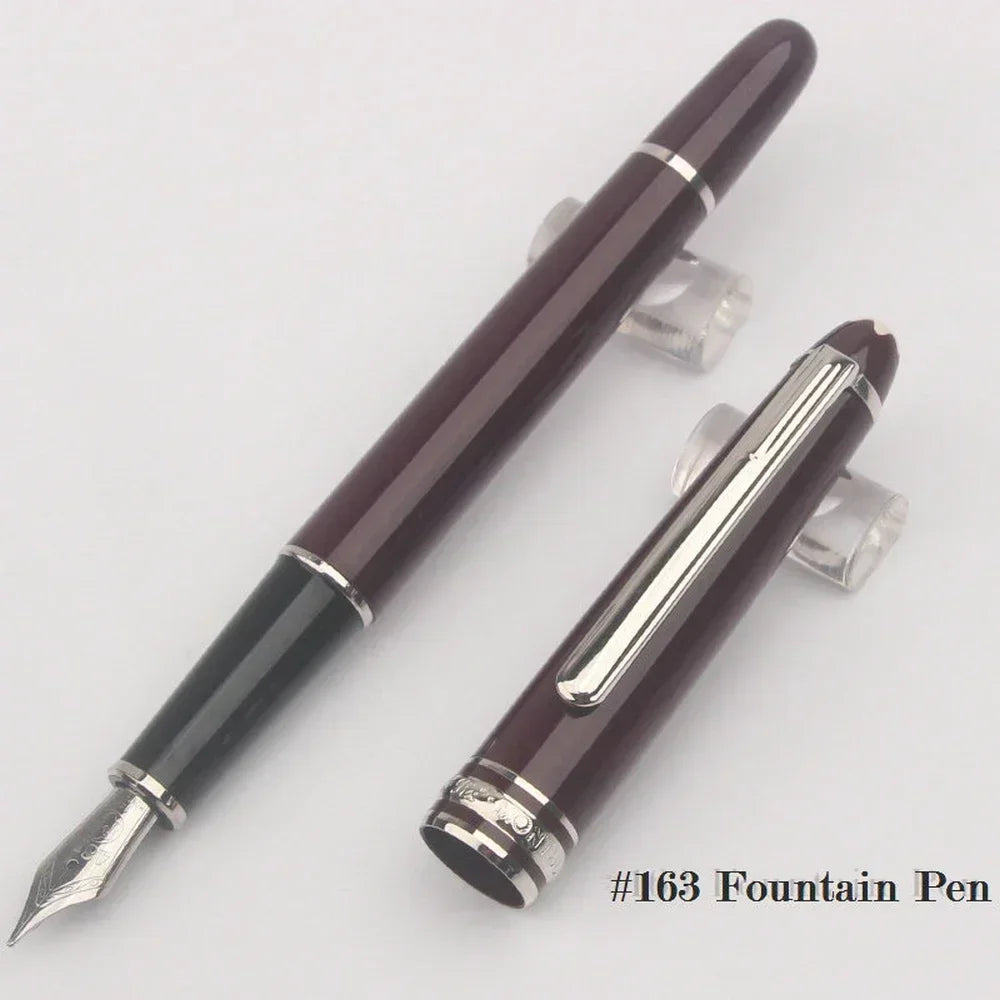 2025 Tata Unique 163/145/162 High Quality MB Ballpoint Pens Resin Writing Stationery School Office Supplies with Serial Number