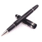 Monte Meisterstuck Collection Black Resin Ballpoint MB Rollerball Pens Platinum Coated Inlay Series Number 163 Pen