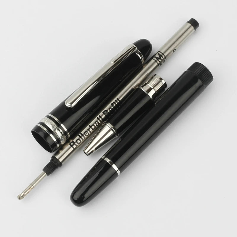 2025 Tata Unique 163/145/162 High Quality MB Ballpoint Pens Resin Writing Stationery School Office Supplies with Serial Number