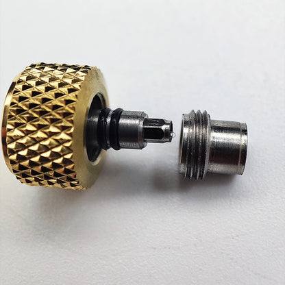 Akcesora tenilo de krono de neoksidebla ŝtalo por horloĝo 7S26/NH35/NH36/NH35a/NH36a/NE15/4R35/4R36/6R15-movado por horloĝo SKX007/SKX009