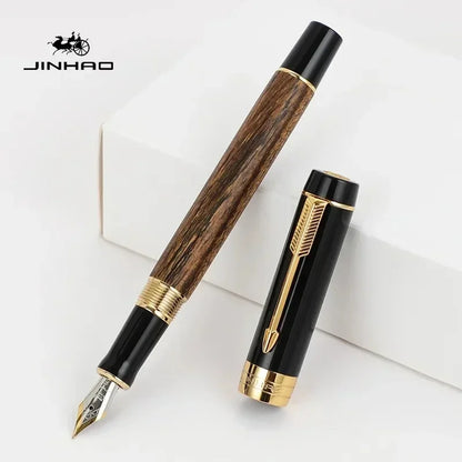 Jinhao 100 Mini Fountain Pen Golden Arrow Clip Luxury Pen M/F/EF Nib Writing ink Pens Stationery Business Office School Supplies