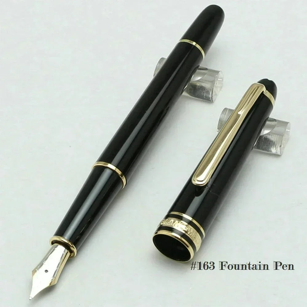 2025 Tata Unique 163/145/162 High Quality MB Ballpoint Pens Resin Writing Stationery School Office Supplies with Serial Number