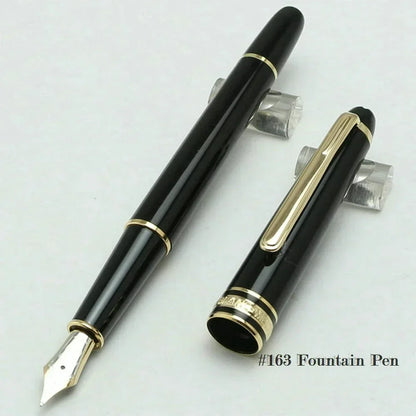 2025 Tata Unique 163/145/162 High Quality MB Ballpoint Pens Resin Writing Stationery School Office Supplies with Serial Number