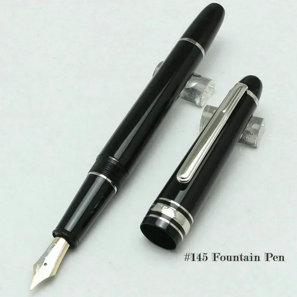 2025 Tata Unique 163/145/162 High Quality MB Ballpoint Pens Resin Writing Stationery School Office Supplies with Serial Number