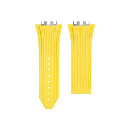 Quick Release Watchband For Hublot Strap 614 642 441 Men Watch Bracelet Stainless Steel Clasp Fluoro FKM Rubber Watchband