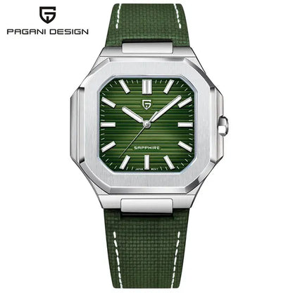 PAGANI DESIGN Men's Watch Luxury Fashion Sapphire Glass Quartz Watch for Men Stainless Steel Sports Waterproof Men Watches 2025