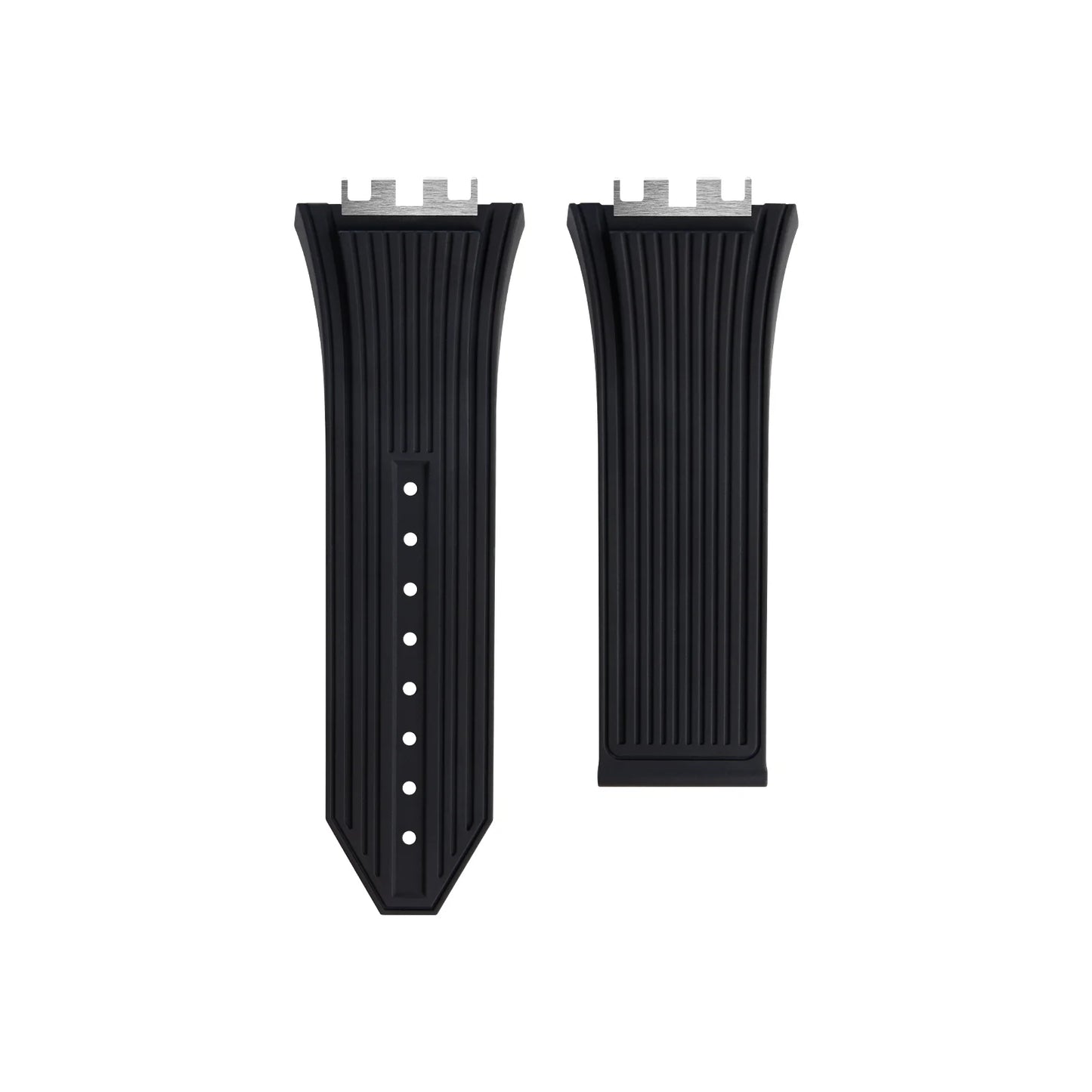 Quick Release Watchband For Hublot Strap 614 642 441 Men Watch Bracelet Stainless Steel Clasp Fluoro FKM Rubber Watchband