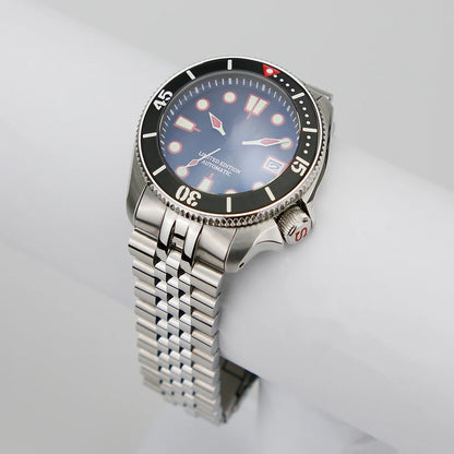 316L Stainless Steel Coved Head 22mm Solid 5 Link SKX007 Watch Bracelet Band