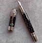 Hot John Kennedy JFK Carbon Fiber MB Gifts Fountain Pens Rollerball Ballpoint Pen Dark Blue Writing Stationery Gifts Fountain