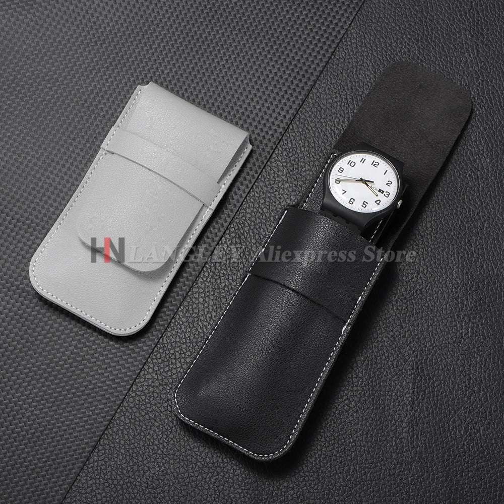 Horloĝsako-organizilo Horloĝaj akcesoraĵoj Kontraŭpolva donaca sako PU-ledaj sakoj por horloĝa konservado Donacaj sakoj Porteblaj horloĝaj iloj Sakoj