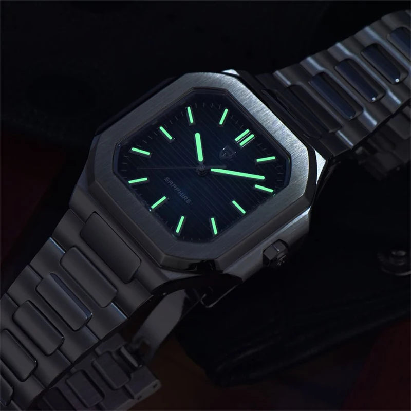 PAGANI DESIGN Men's Watch Luxury Fashion Sapphire Glass Quartz Watch for Men Stainless Steel Sports Waterproof Men Watches 2025