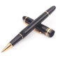 Monte Meisterstuck Collection Black 163 Pen Resin Ballpoint MB Rollerball Pens Platinum Coated Inlay Series Number Blance