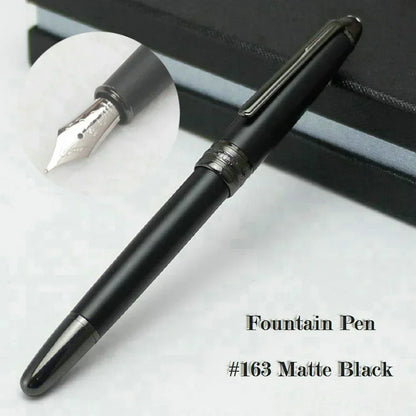2025 Tata Unique 163/145/162 High Quality MB Ballpoint Pens Resin Writing Stationery School Office Supplies with Serial Number