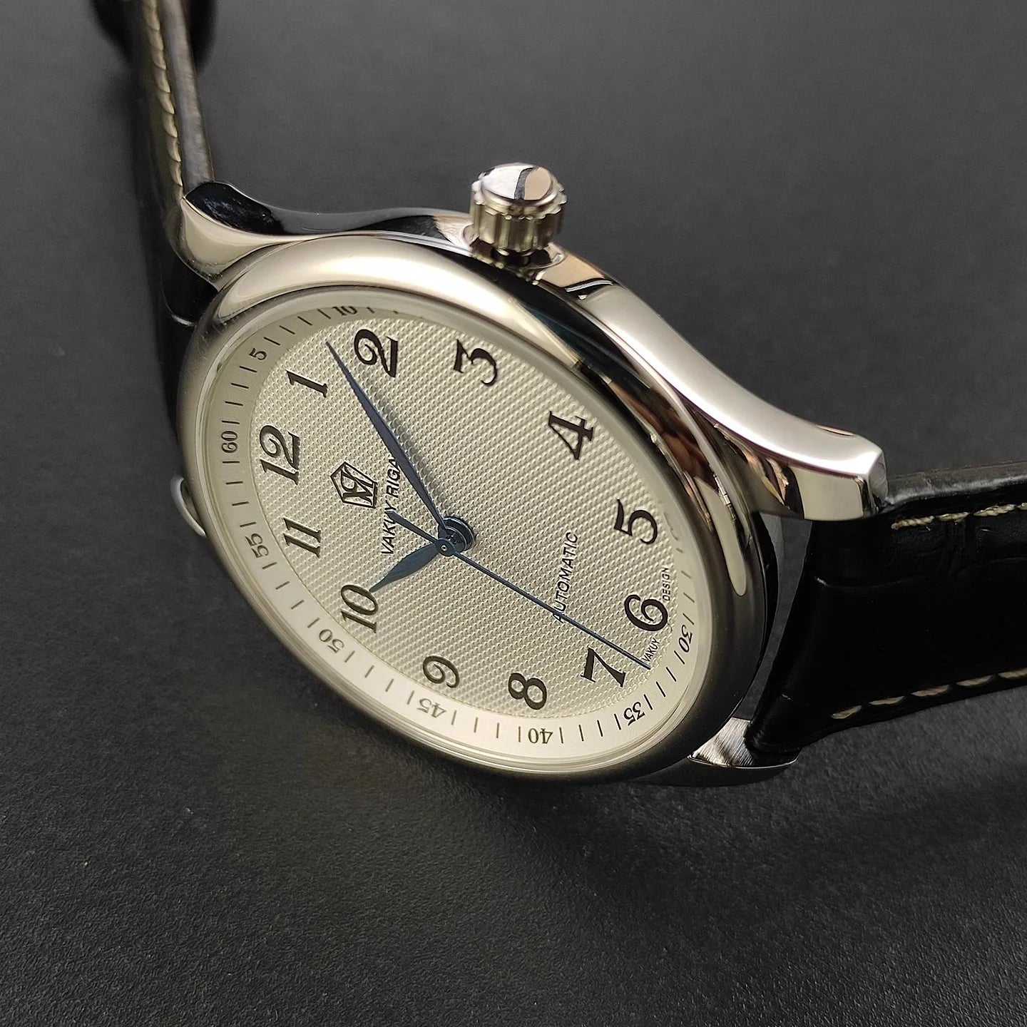 Vakuy Automatic Mechanical Watch Man's Business Auspicious Face Seagull ST2130 Movement Blue Pointer Waterproof Men's