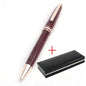 Monte Meisterstuck Collection Black Resin Ballpoint MB Rollerball Pens Platinum Coated Inlay Series Number 163 Pen