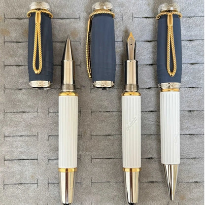 Tat Quality Jane Austen Special Design Fountain Rollerball Ballpoint Pens Premium Writing Gift for Literature Fans Hot Sell