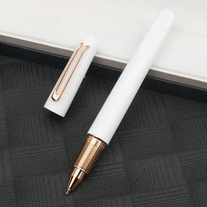 Ultra Black M Collection Rollerball Signnature Pens Best Resin Fountain Pen with Magnetic Cap Cute Stationery