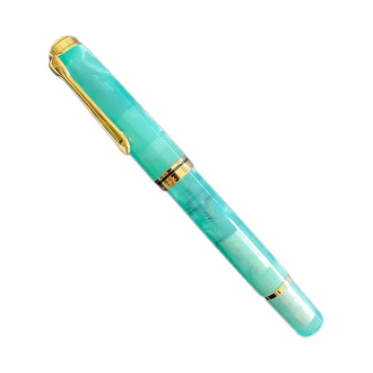 ADMOK M800 Acrylic Piston Fountain Pen BOCK/Schmidt Soft Smooth No.6/35# Nib Inking Pelikan Copy Students Writing Gift Pens