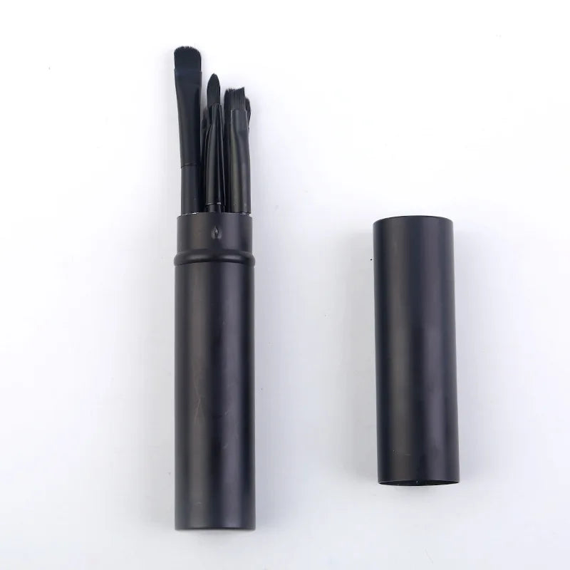 5-peca horloĝa akcesoraĵo, horloĝa purigada broso, aro por brakhorloĝa movado, malgrandaj partoj, molaj brosoj por purigi, ilo por horloĝisto