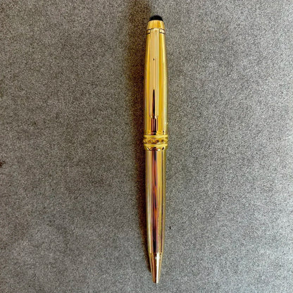 2025 Luxury Metal MB Ballpoint Pen 163 Rollerball Fountain Pen for Writing Gift Pens