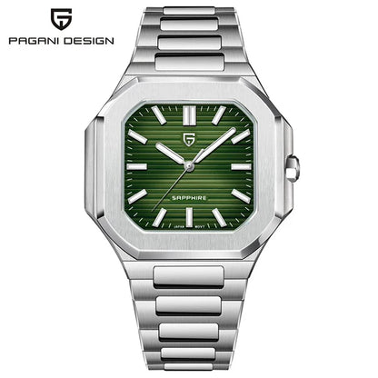 PAGANI DESIGN Men's Watch Luxury Fashion Sapphire Glass Quartz Watch for Men Stainless Steel Sports Waterproof Men Watches 2025