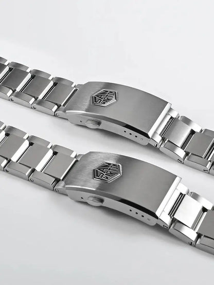 San Martin 316L Stainless Steel Straps Luxury Watchband 20mm 22mm Waterproof Watch Bracelet Universal Straight End Links BD0007