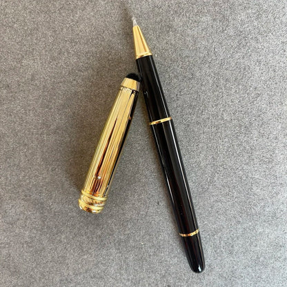 2025 Luxury Metal MB Ballpoint Pen 163 Rollerball Fountain Pen for Writing Gift Pens