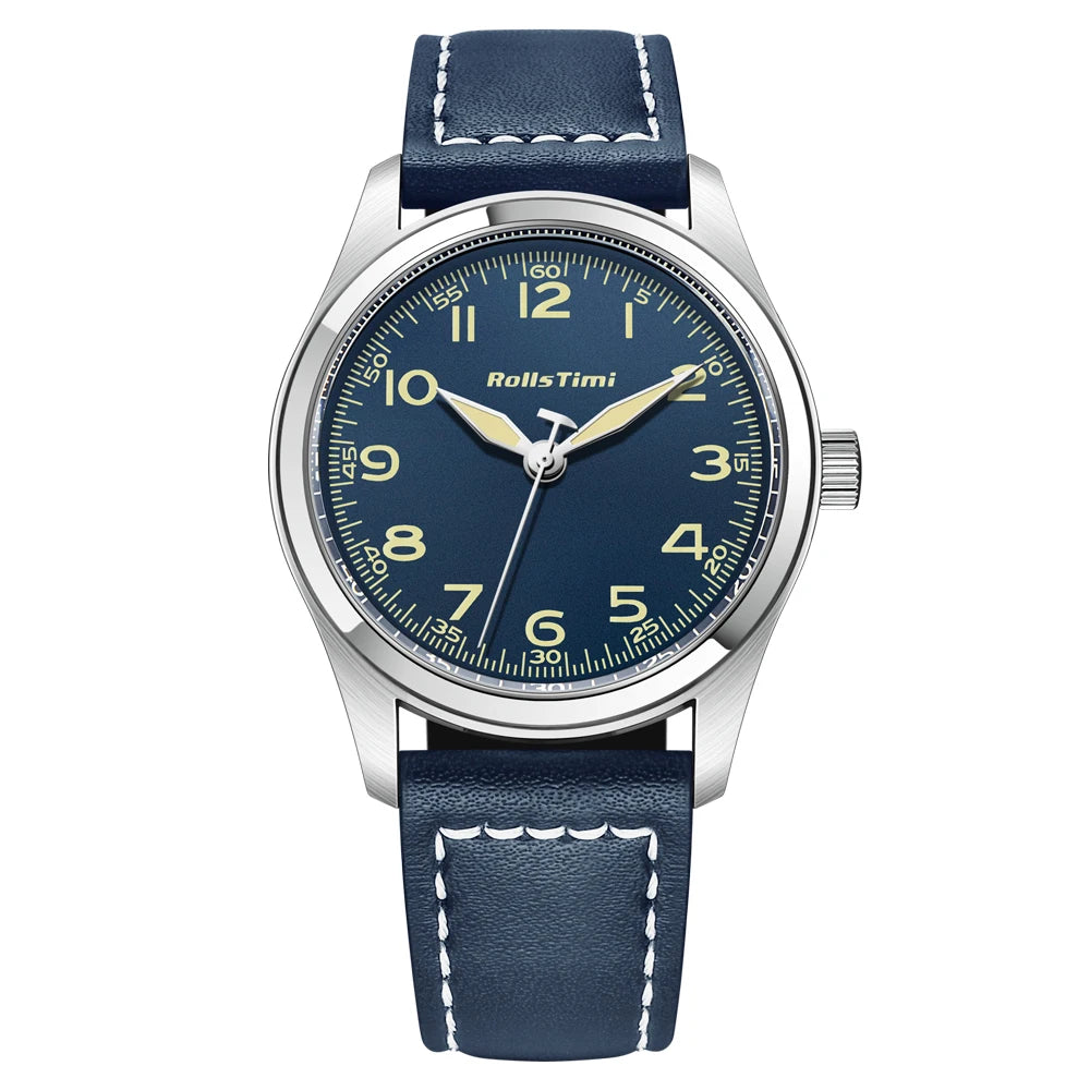 2025 New Men's Quartz Watch Waterproof top brand Luxury Fashion Sport Luminous watch for Men Leather strap