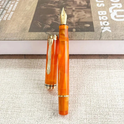 ADMOK M800 Acrylic Piston Fountain Pen BOCK/Schmidt Soft Smooth No.6/35# Nib Inking Pelikan Copy Students Writing Gift Pens