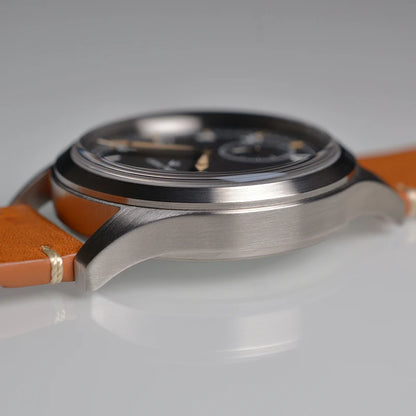 Baltany 2025 New Men's Quartz Watch VD78 Retro Military 39mm Vintage Stainless Steel 100M Waterproof Sub-Second Reloj Hombe