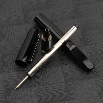Ultra Black M Collection Rollerball Signnature Pens Best Resin Fountain Pen with Magnetic Cap Cute Stationery