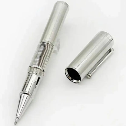 Hot John Kennedy JFK Carbon Fiber MB Gifts Fountain Pens Rollerball Ballpoint Pen Dark Blue Writing Stationery Gifts Fountain