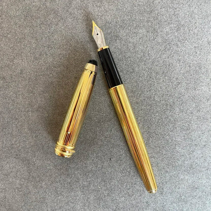 2025 Luxury Metal MB Ballpoint Pen 163 Rollerball Fountain Pen for Writing Gift Pens