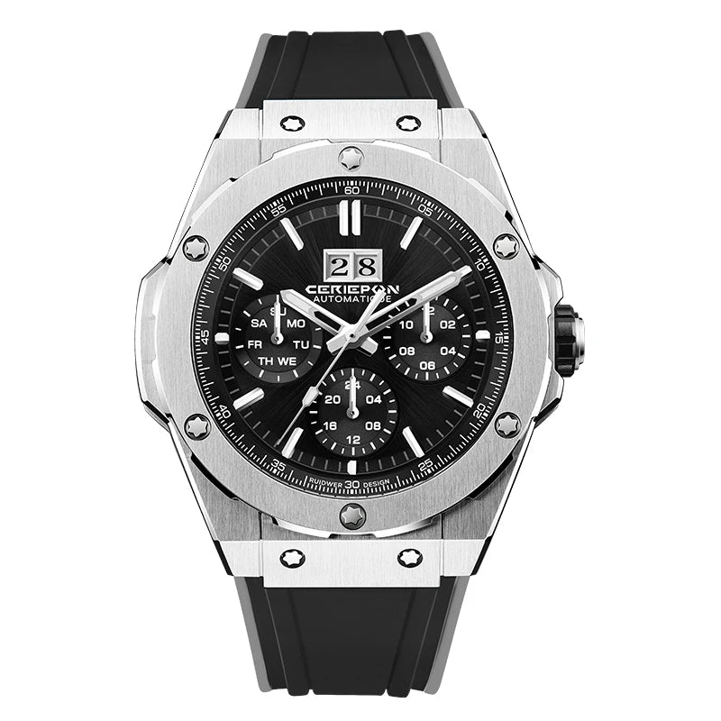 New Luxury Mens Automatic Watch Pagani Designs Mechanical Watches For Man Wristwatches Waterproof Movement Sapphire Reloj Homber