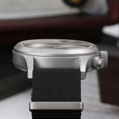 Militado ML1868KF Quartz Watch 3 Dial VK67 Chronograph Movement Stainless Steel Vintage Watch 100m Waterproof Luminous Watch