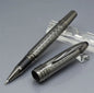 Hot John Kennedy JFK Carbon Fiber MB Gifts Fountain Pens Rollerball Ballpoint Pen Dark Blue Writing Stationery Gifts Fountain