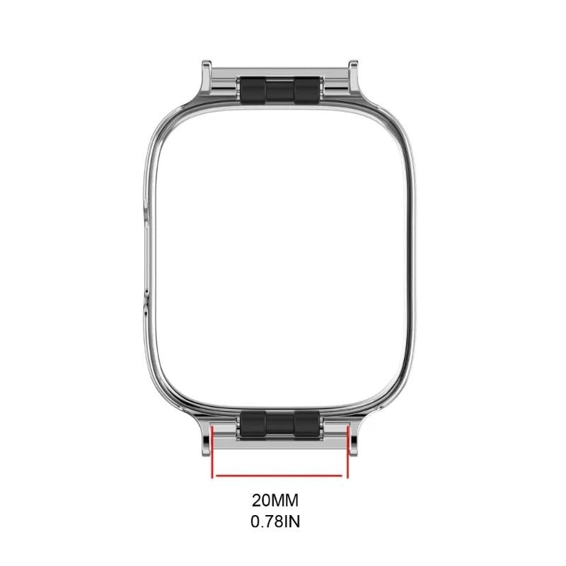 Metala Kadro Aluminia Aloja Kadro Protektanta kaj Anstataŭiganta Viajn Horloĝajn Akcesoraĵojn