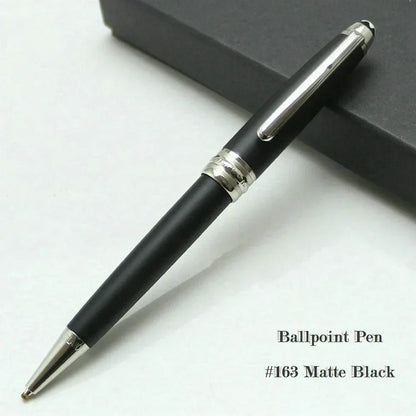 2025 Tata Unique 163/145/162 High Quality MB Ballpoint Pens Resin Writing Stationery School Office Supplies with Serial Number