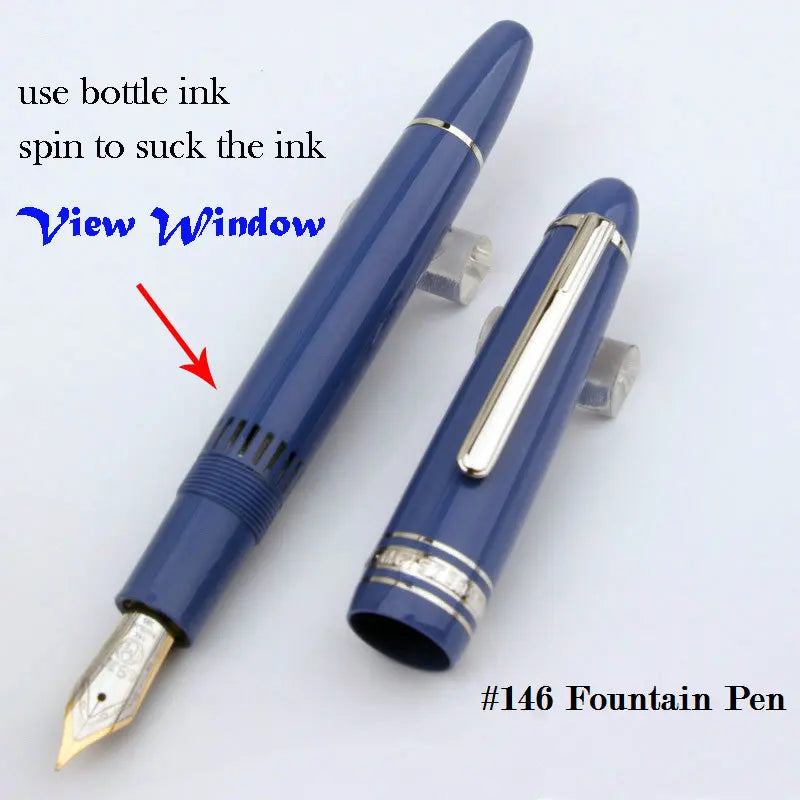 2025 Tata Unique 163/145/162 High Quality MB Ballpoint Pens Resin Writing Stationery School Office Supplies with Serial Number