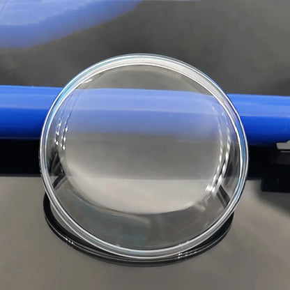 Horloĝakcesoraĵoj akrila horloĝspegulo, 30~ 45mm akrila potkovrilo altkvalita horloĝmasko travidebla surfaco dika vizaĝospegulo