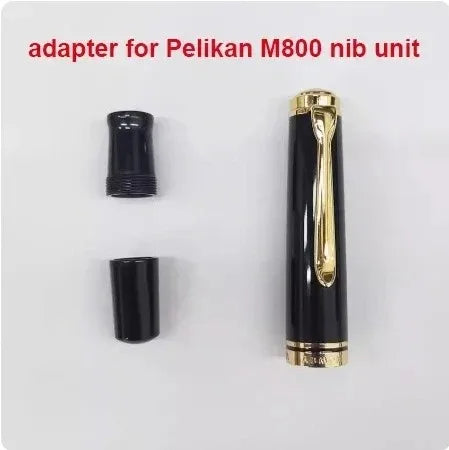 ADMOK M800 Acrylic Piston Fountain Pen BOCK/Schmidt Soft Smooth No.6/35# Nib Inking Pelikan Copy Students Writing Gift Pens