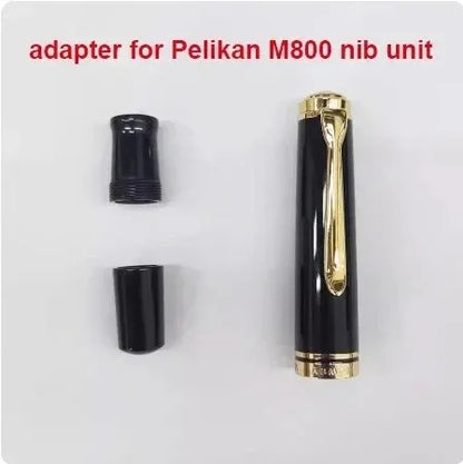 ADMOK M800 Acrylic Piston Fountain Pen BOCK/Schmidt Soft Smooth No.6/35# Nib Inking Pelikan Copy Students Writing Gift Pens