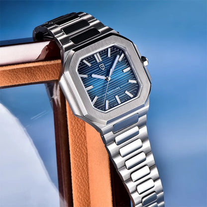 PAGANI DESIGN Men's Watch Luxury Fashion Sapphire Glass Quartz Watch for Men Stainless Steel Sports Waterproof Men Watches 2025