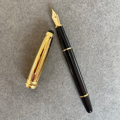 2025 Luxury Metal MB Ballpoint Pen 163 Rollerball Fountain Pen for Writing Gift Pens