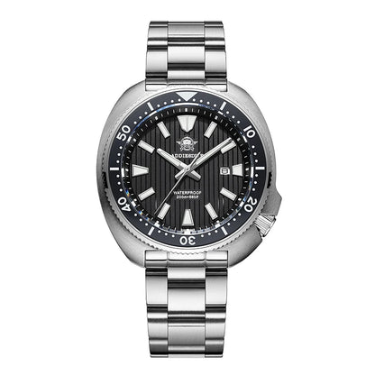 ADDIESDIVE Men's Watch AD2507 20Bar Waterproof Window Display Reloj Hombre BGW9 Super Luminous Sapphire Glass Quartz Watch