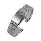 San Martin Watch Bracelet High Quality 7 Links 316L Solid Stainless Steel Watch Parts 20mm Brushed Clasp For SN0044-G